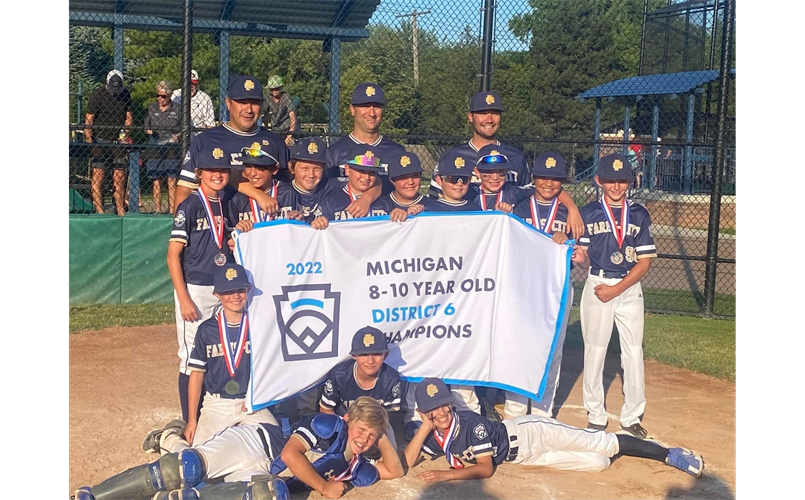 10 Year Old 2022 Little League District 6 Champions